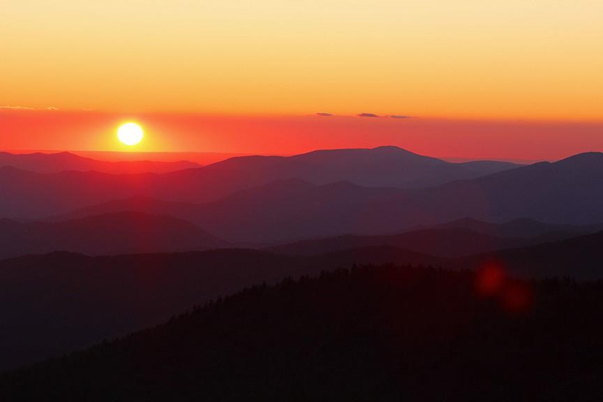 Clingmans Dome Sunset