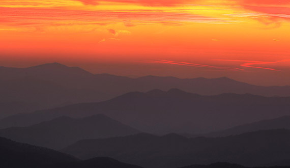 Clingmans Dome Sunset